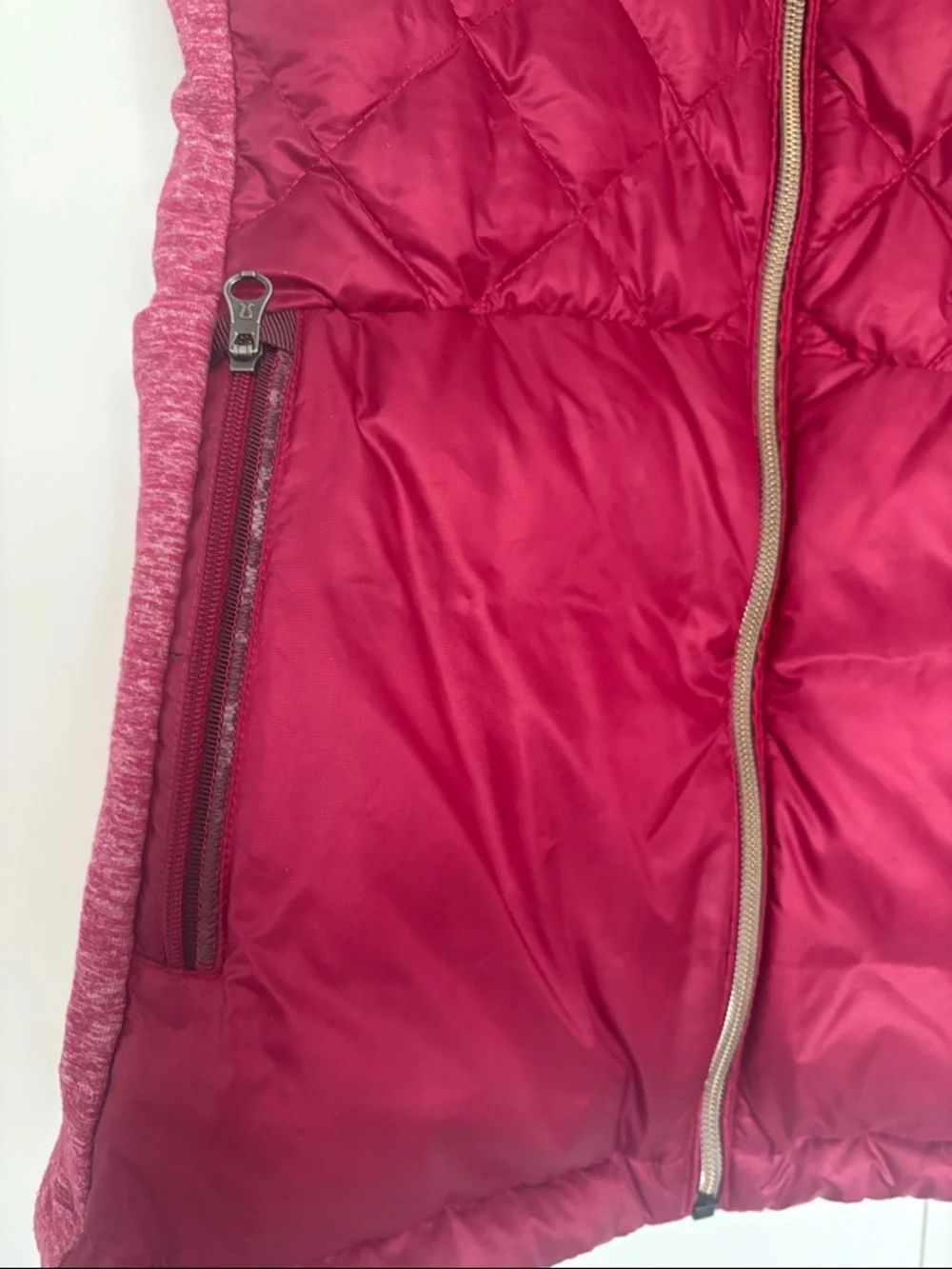 Lululemon Down For A Run Vest in the color Berry Rumble 6 - Picture 4 of 13